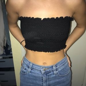 Black tube top